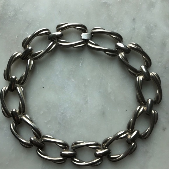 Silver Chain Detail Necklace - Picture 3 of 5